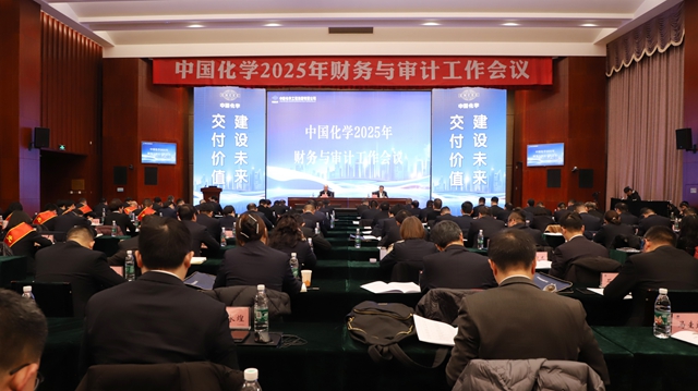 中國化學召開2025年財務(wù)與審計工作會議