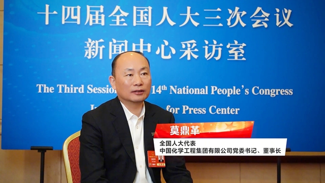 莫鼎革接受人民網專訪強調：綠色發展 科技先行！